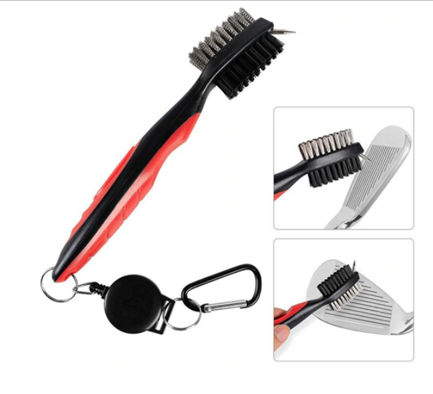 Multi Function 2 Sided Brush Tool - Easier Golfing